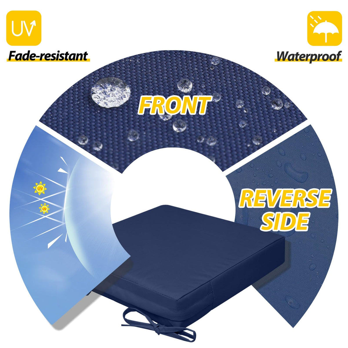 AAAAAcessories waterproof, fade-resistant fabric cushions outdoors