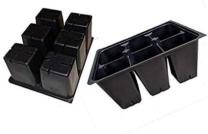 AAAmercantile seed starter trays 600 deep cells closeup for stronger root development.