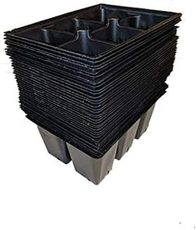 AAAmercantile seed starter trays 600 six-tray set fits standard 1020 nursery flat.