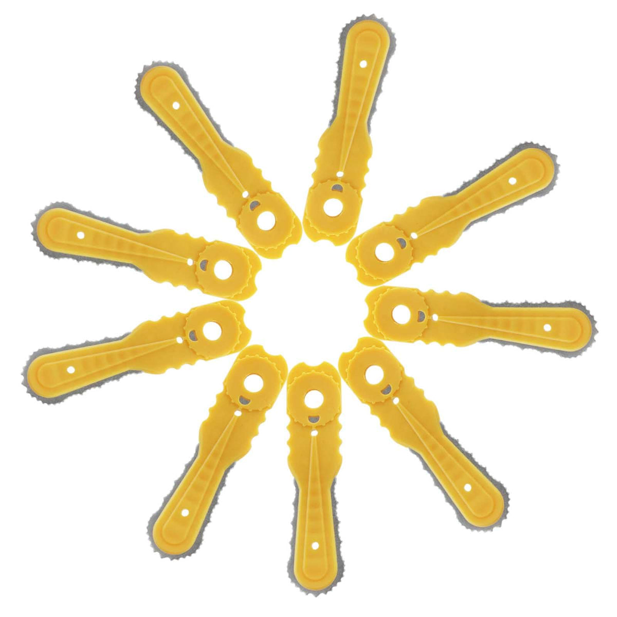AAAQQ blades fit a range of heads for versatile use