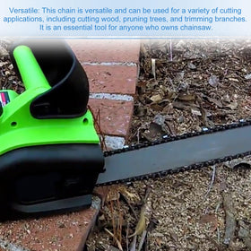 AAAQQ Real-world pruning and wood cutting with AAAQQ chain