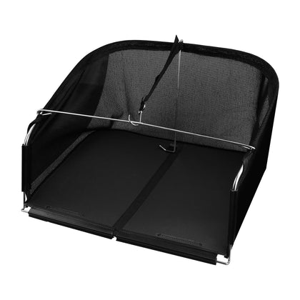 AAAQQ GC91820 grass catcher front view for tidier lawns and clipping collection