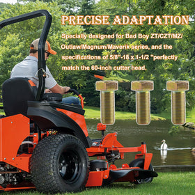 AAAQQ GR8 bolt for MZ 42-60 inch deck offers reliable performance