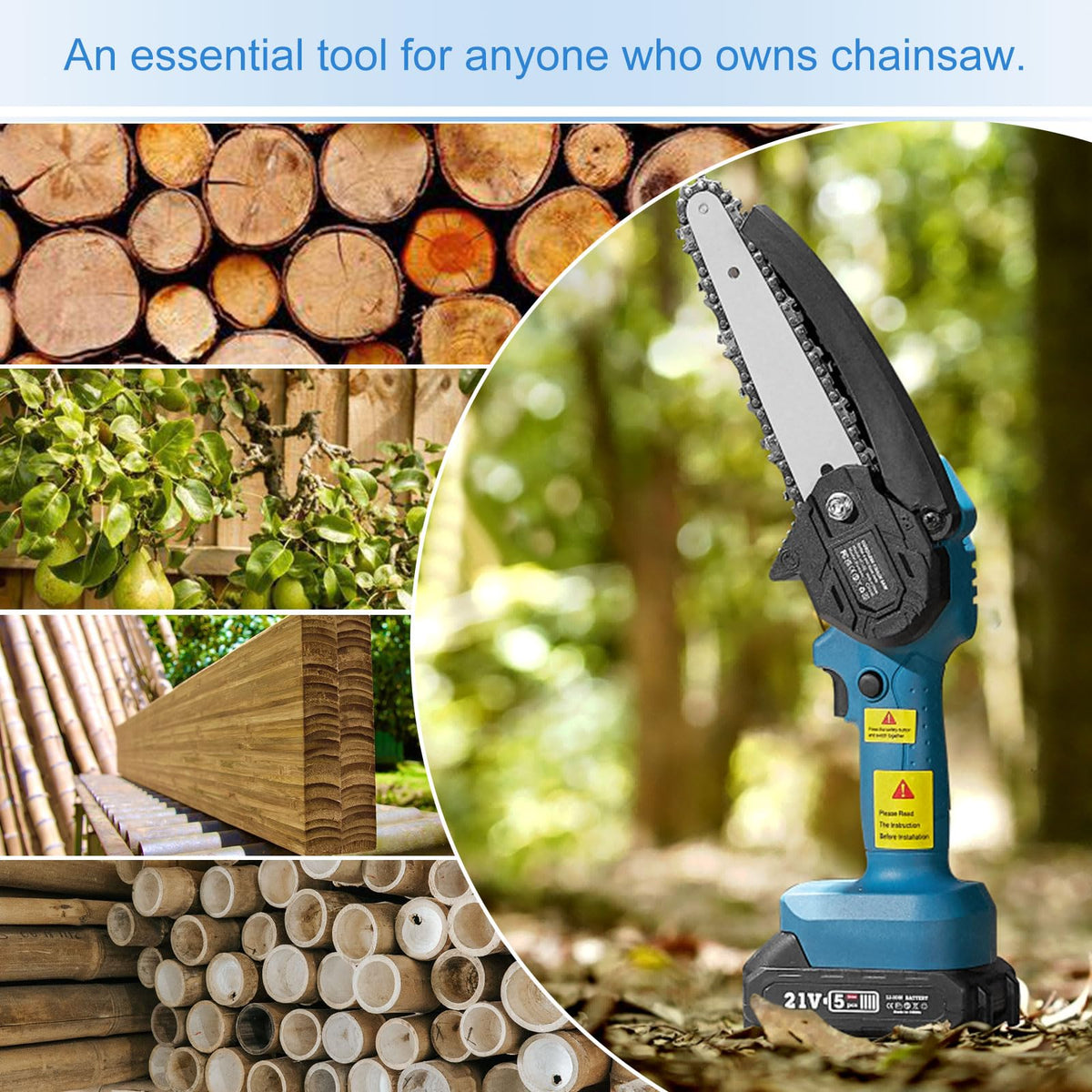 AAAQQ seesii compatible mini chainsaw compatibility across brands