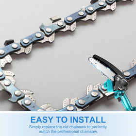 AAAQQ three pack replacement chains illustrating value and downtime reduction