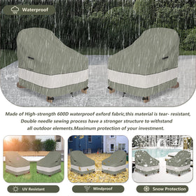 Aacabo hose-cleanable fabric makes upkeep quick and simple.