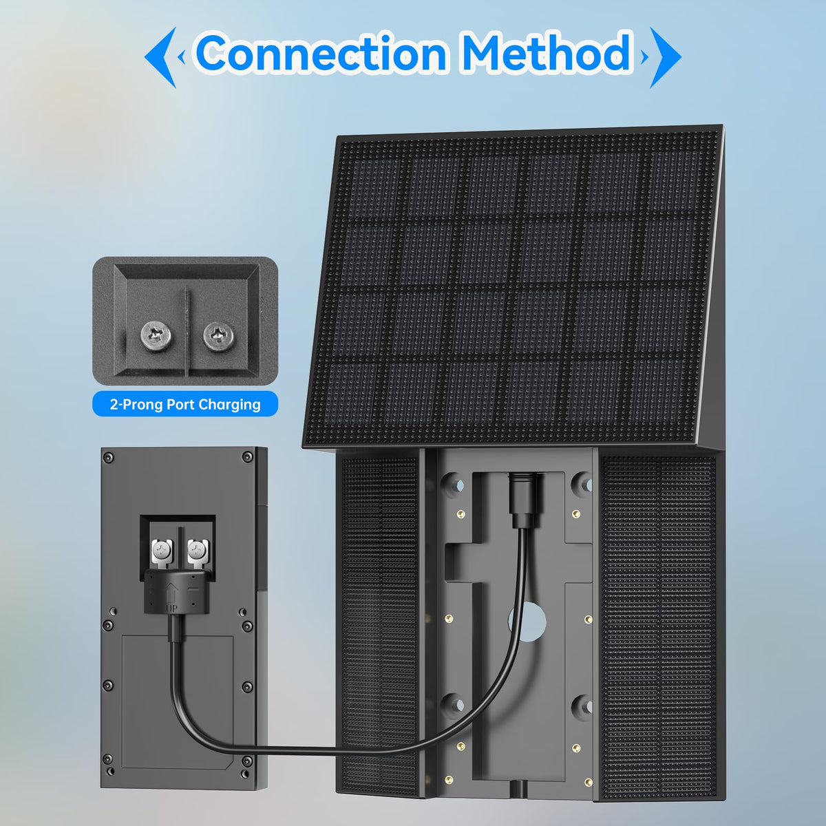 Aaeytby continues charging automatically under direct sunlight.