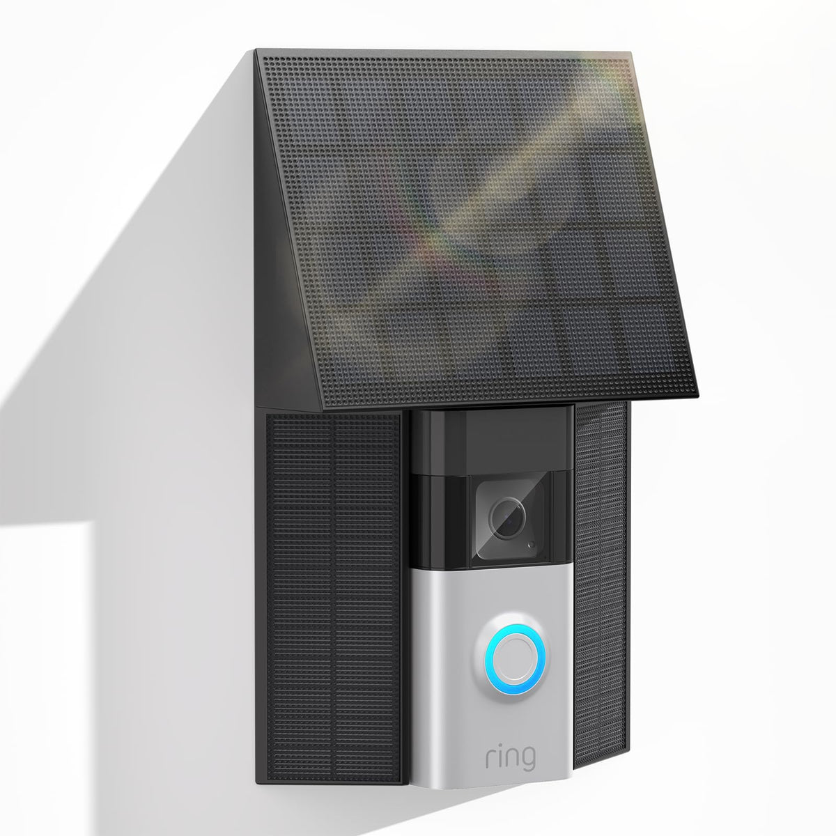 Aaeytby solar charger panel for Ring 3/3 Plus provides outdoor power boost.