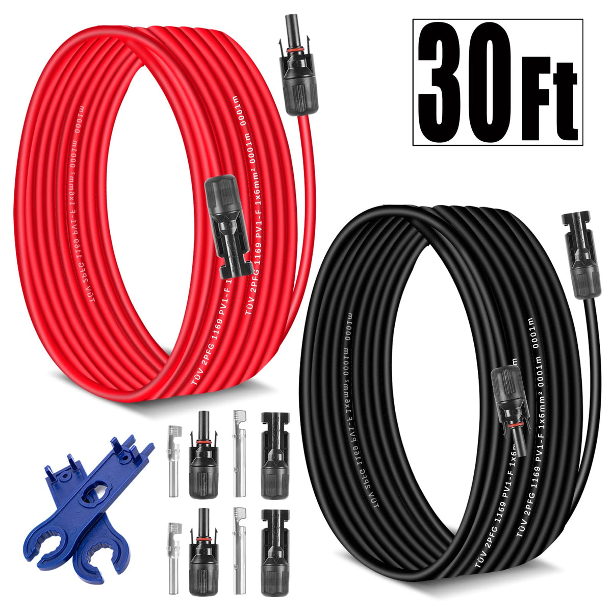AAKL packaging shows cables and spare connectors for quick field assembly