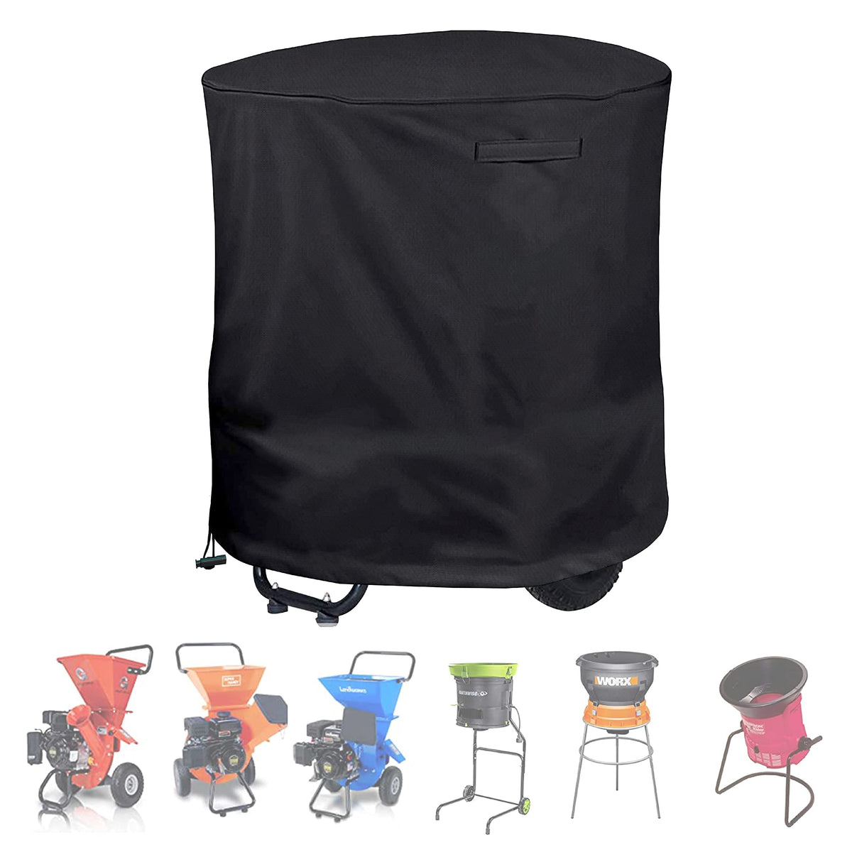 Aaaspark wood chipper cover protects a 33x45 inch unit