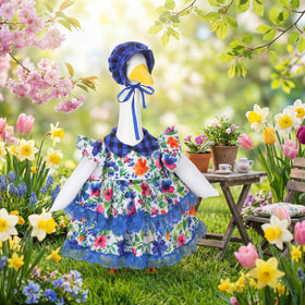 Abbylike raincoat goose outfit protects in light drizzle while staying stylish