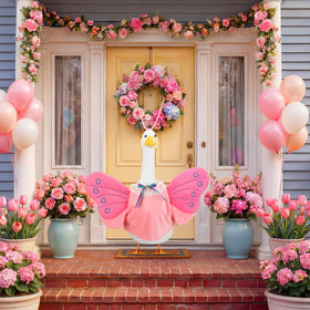 Abbylike spring garden decor ideas to elevate outdoor geese