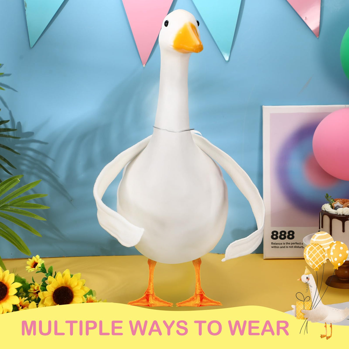 Abbylike two-pcs wings provide a complete, ready-to-decorate set.