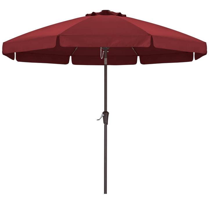 ABCCANOPY 9ft scalloped umbrella top view for shaded patio or poolside.