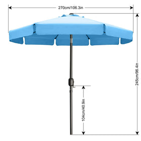 ABCCANOPY tilt mechanism and crank in action for easy shade adjustment