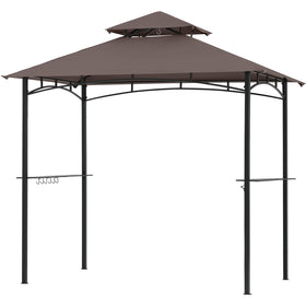 ABCCANOPY brown canopy top adds a polished look to your patio
