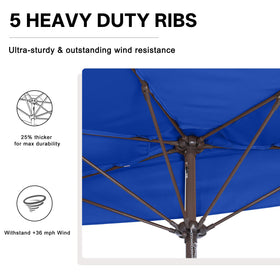 ABCCANOPY crank system enables easy opening, lifting, and closing.