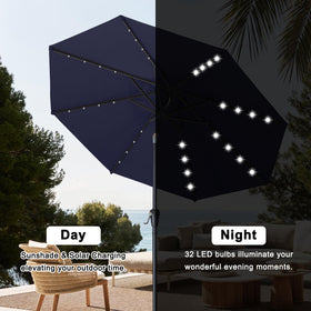 ABCCANOPY easy crank and tilt mechanism for quick shade adjustment.