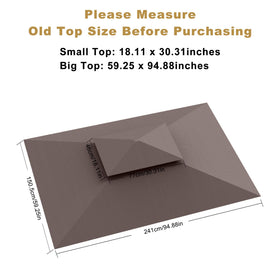 ABCCANOPY easy tool-free installation for quick refresh