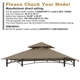 ABCCANOPY L-GG001PST-F model fit-check for compatibility