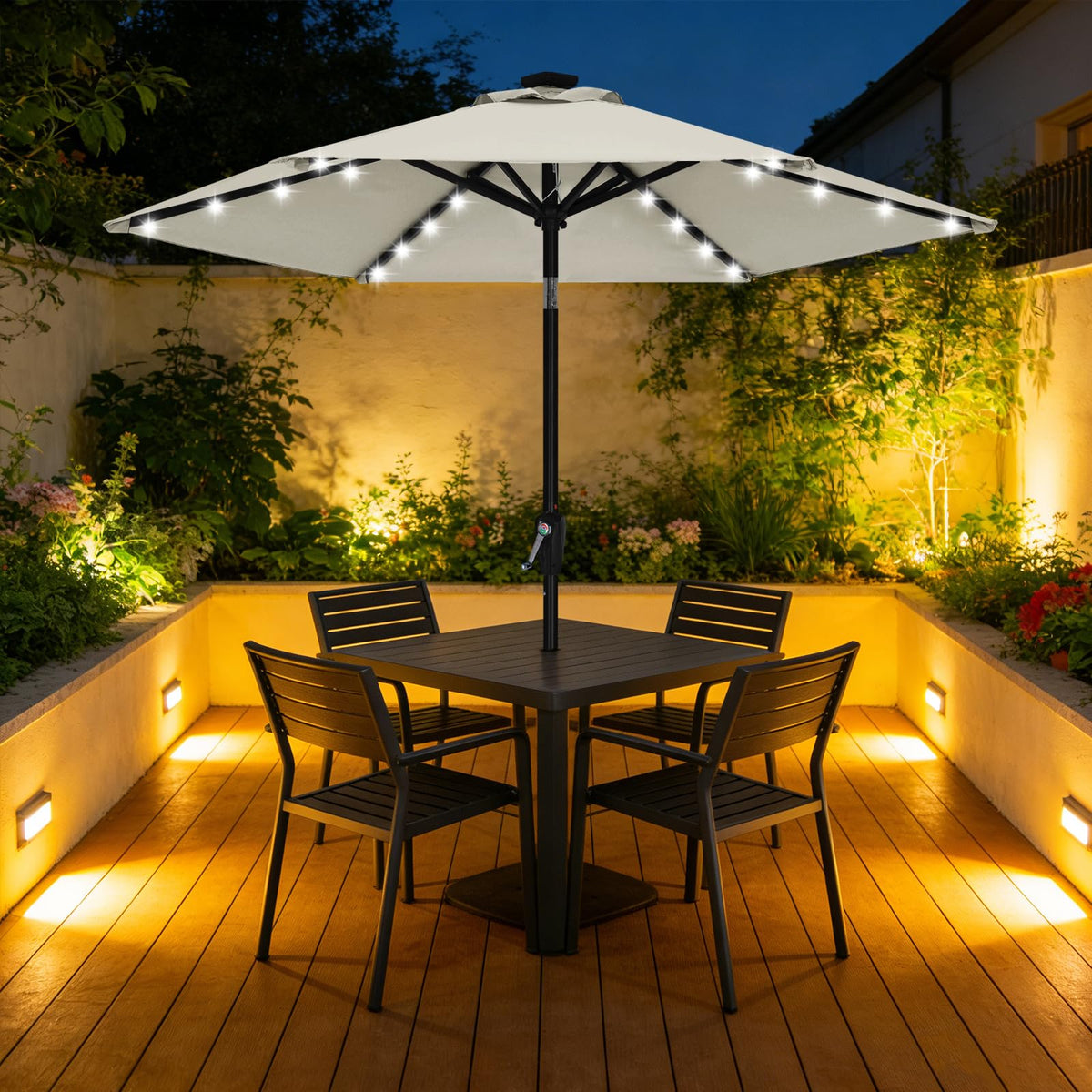ABCCANOPY easy setup outdoors for decks, pools, and picnics.