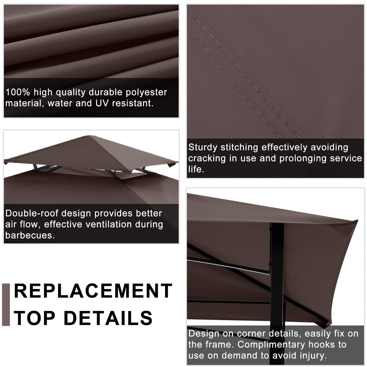 ABCCANOPY small top measures 30.31 in x 18.11 in