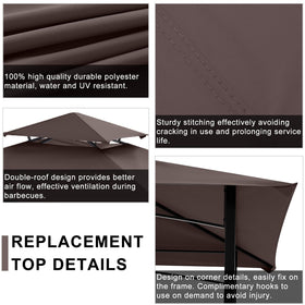 ABCCANOPY small top measures 30.31 in x 18.11 in