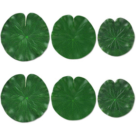 Abeillo large 14cm fake lily pad floats gracefully for pond decor.