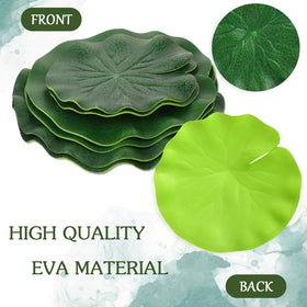 Abeillo medium 13cm fake lily pad floats easily in aquariums.