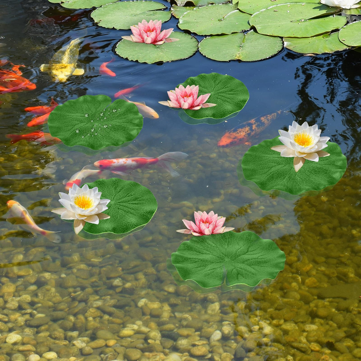 Abeillo small 10cm lily pad ideal for decorative water features.