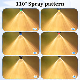 Abeillo spray nozzle tip 0.3mm suited for even fertilizer or water sprays