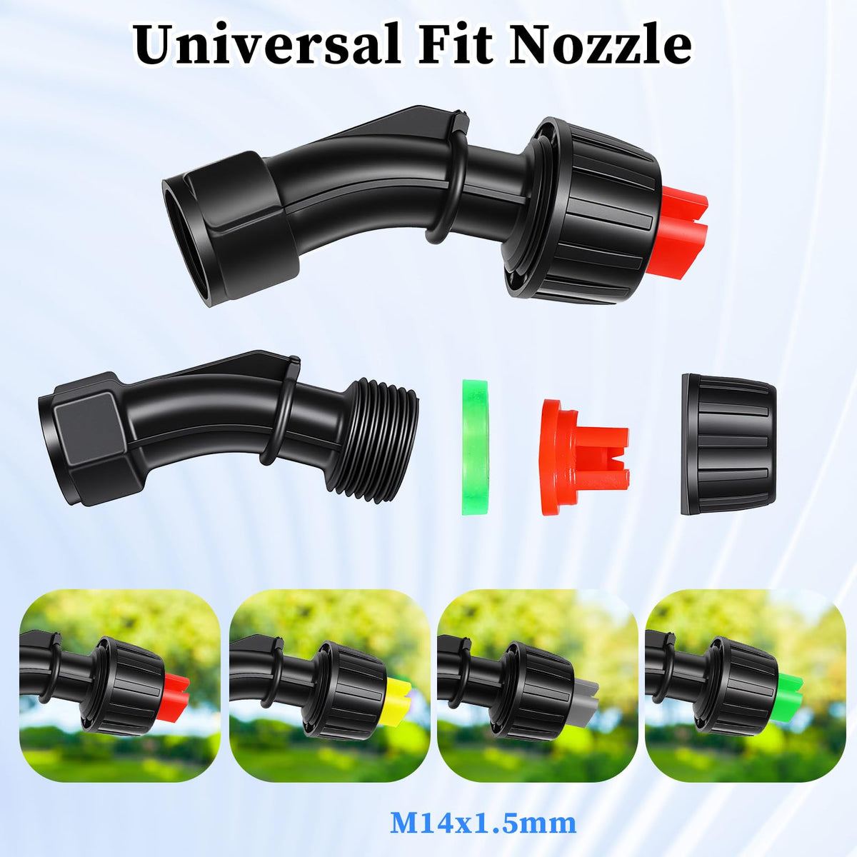 Abeillo spray nozzle tip 0.5mm for larger droplets and efficient coverage