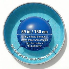 Abelive Goods cold-resistant PVC pillow withstands freezing temperatures without cracking.