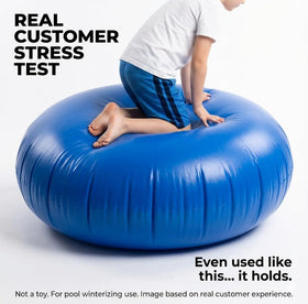 Abelive Goods easy-inflate pillow for quick pool closing and seasonal setup.
