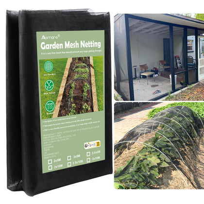 Abimars garden mesh netting over vegetables blocks pests while preserving airflow.