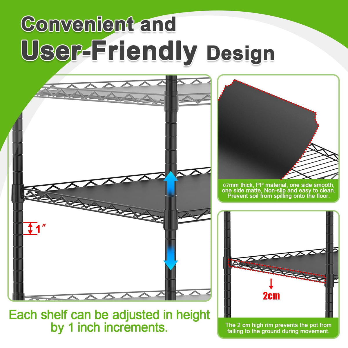 Abimars welded steel frame provides sturdy, long-lasting greenhouse stability