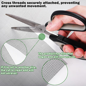Abimars nano-composite mesh closeup shows ultra-thin, tear-resistant weave.