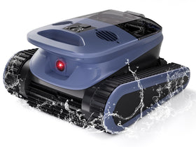ABNEMEN Sat40 sonar front view shows autonomous cleaning for in-ground and above-ground pools