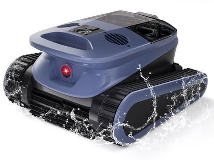 ABNEMEN Sat40 sonar front view shows autonomous cleaning for in-ground and above-ground pools