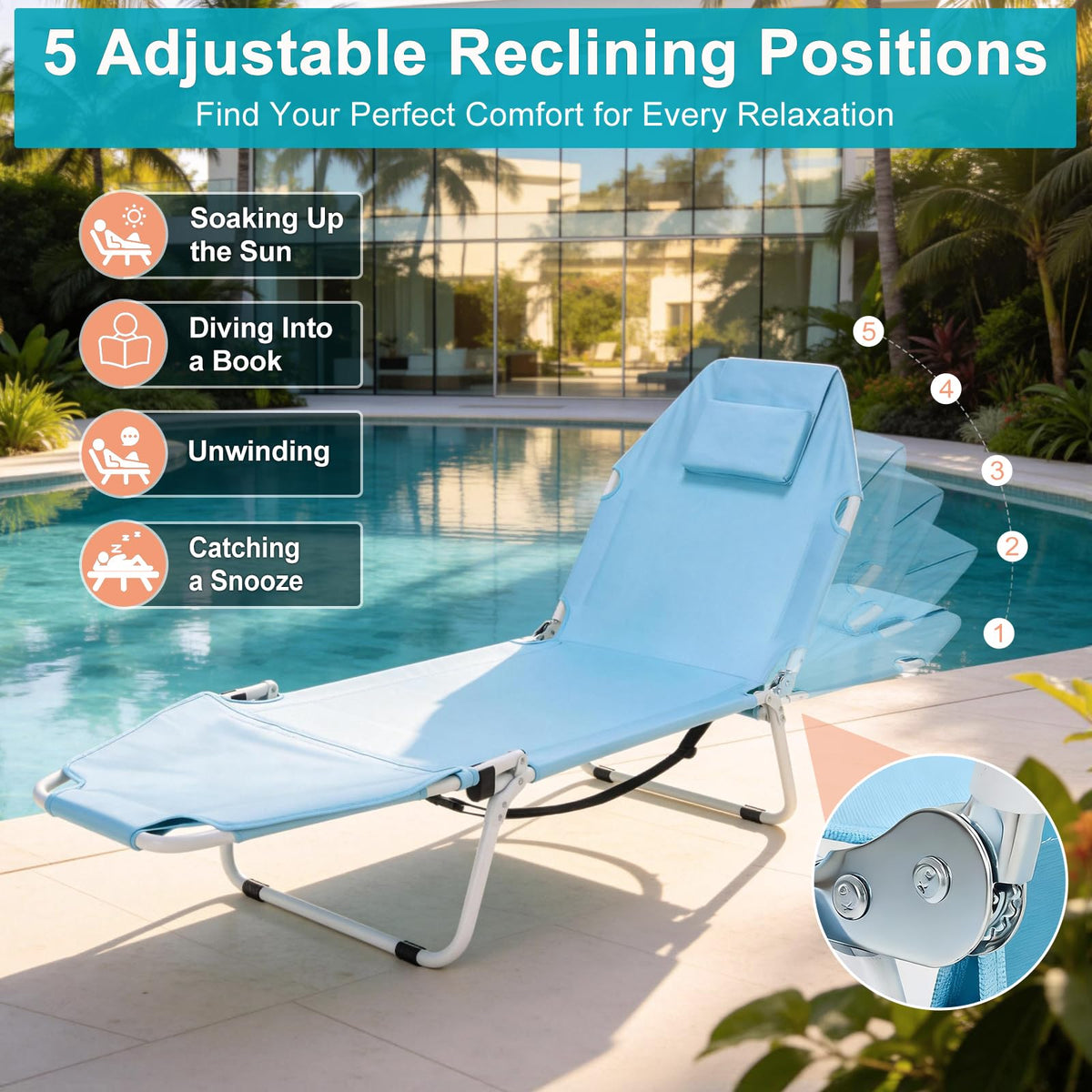 ABORON serves as a temporary guest bed indoors or outdoors