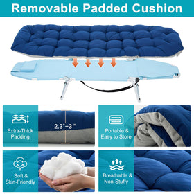 ABORON ideal for beach, patio, or poolside relaxation