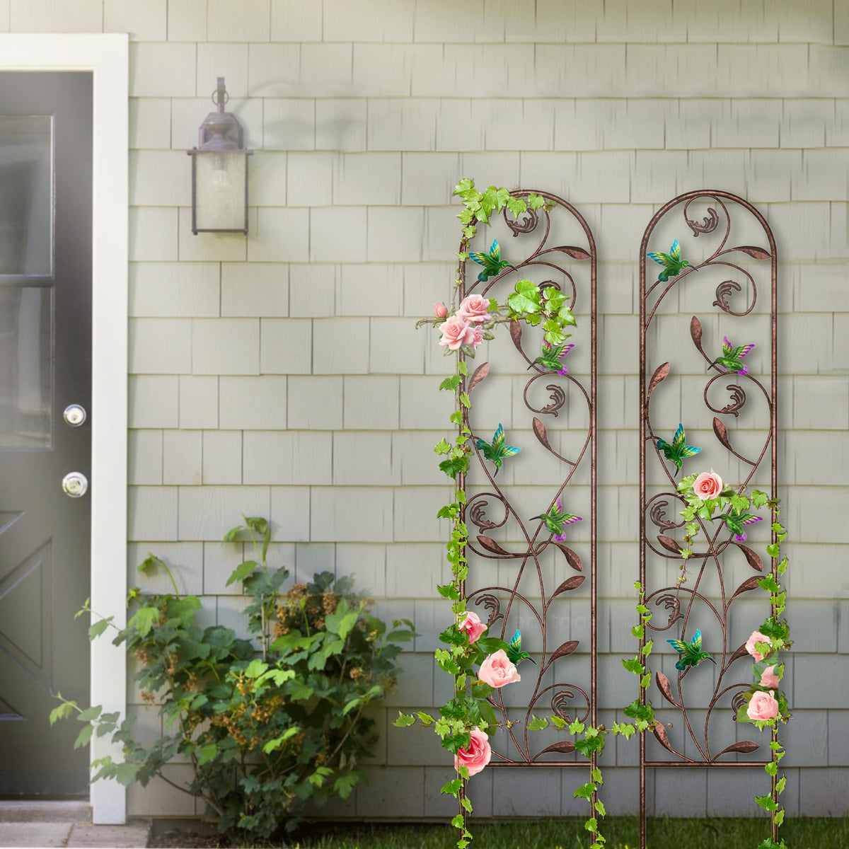 aboxoo dual-arbor set can be arranged as a decorative enclosure