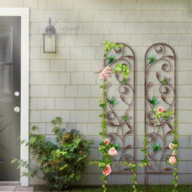 aboxoo dual-arbor set can be arranged as a decorative enclosure