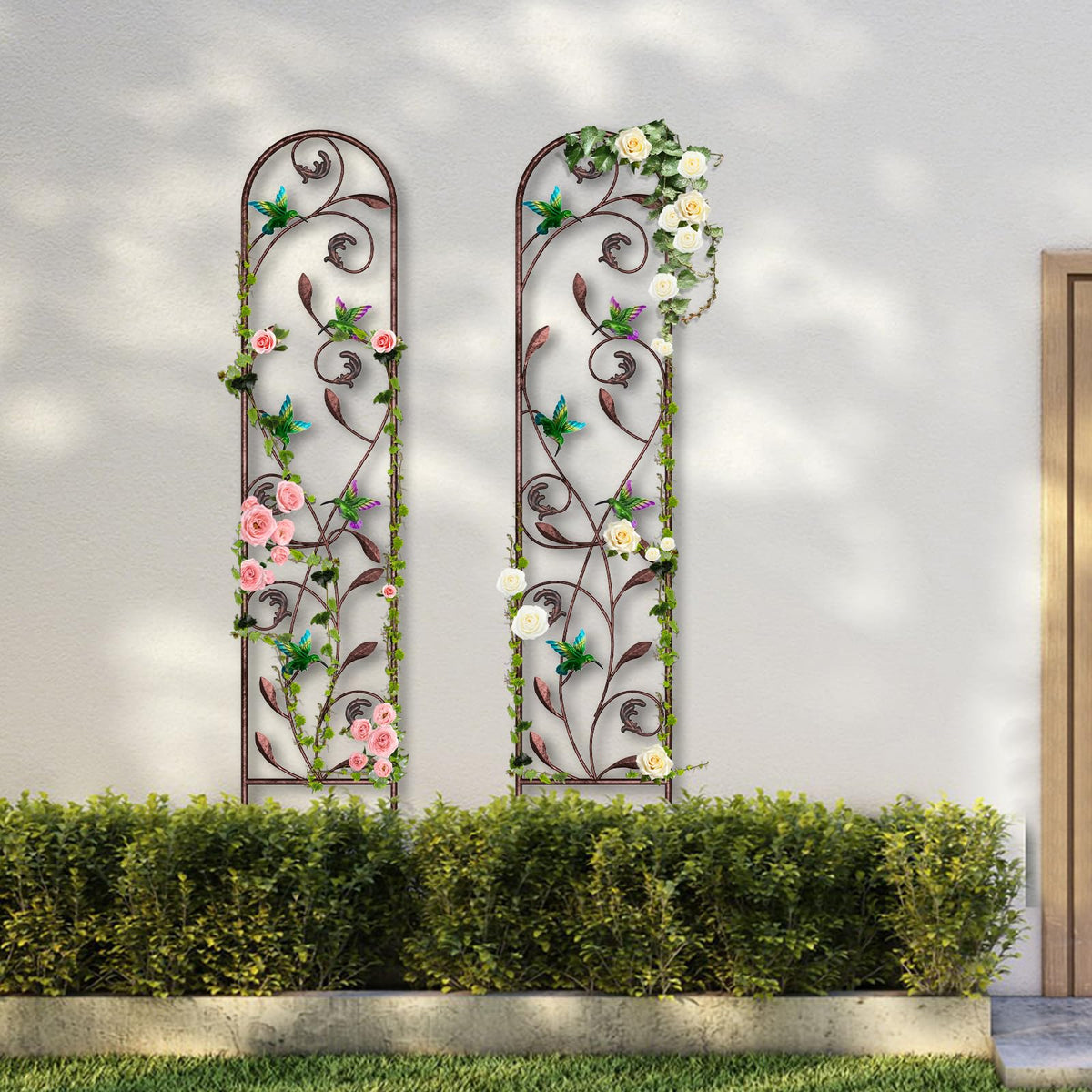 aboxoo iron garden divider yard decor for stylish outdoor spaces