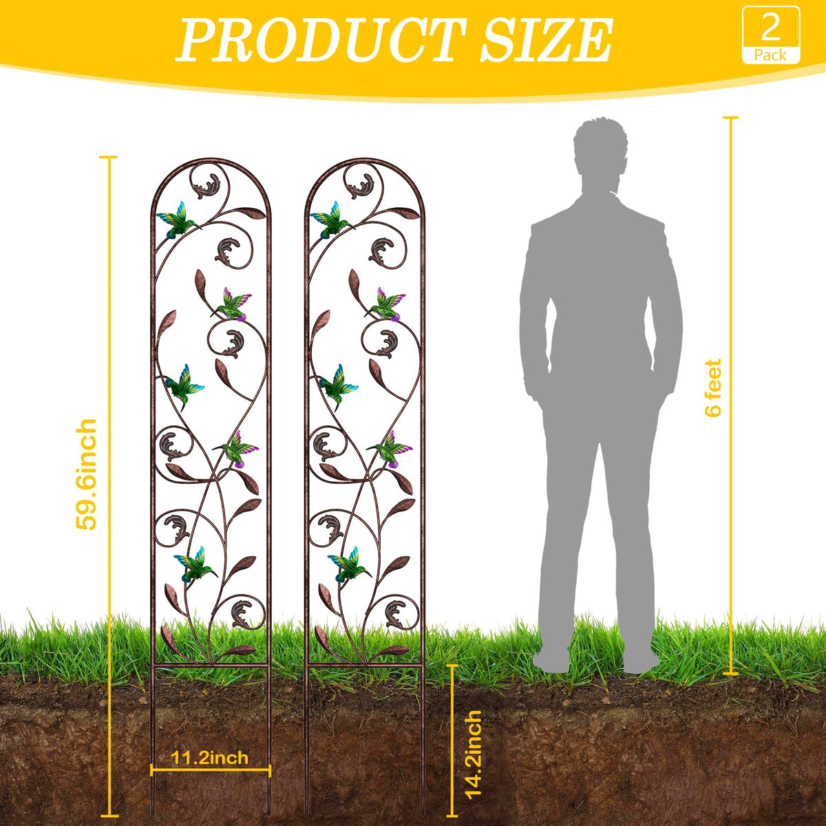 aboxoo ornate leaf curves design enhances outdoor arch decor