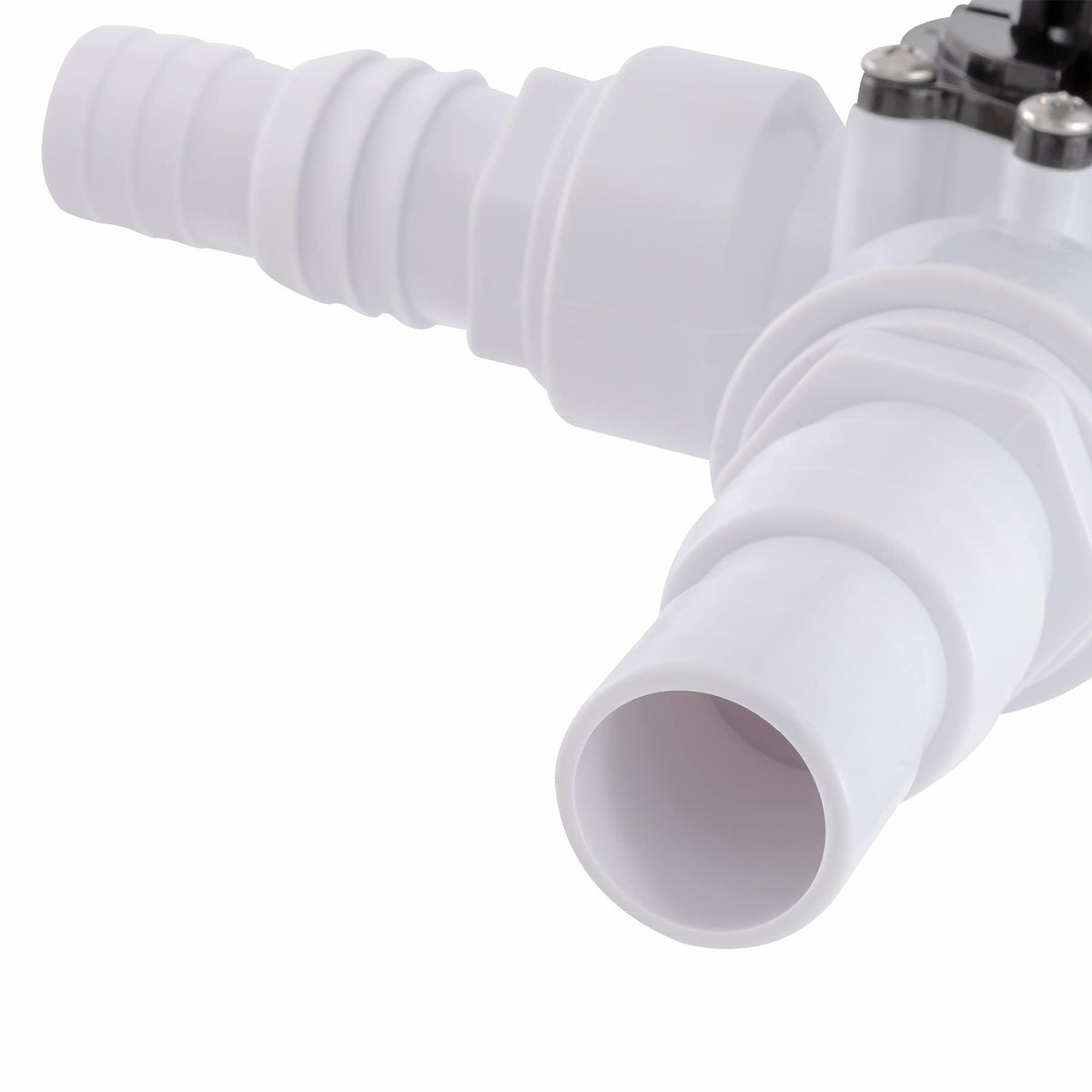 Abplag 1.5-inch female thread connection enables flexible plumbing.