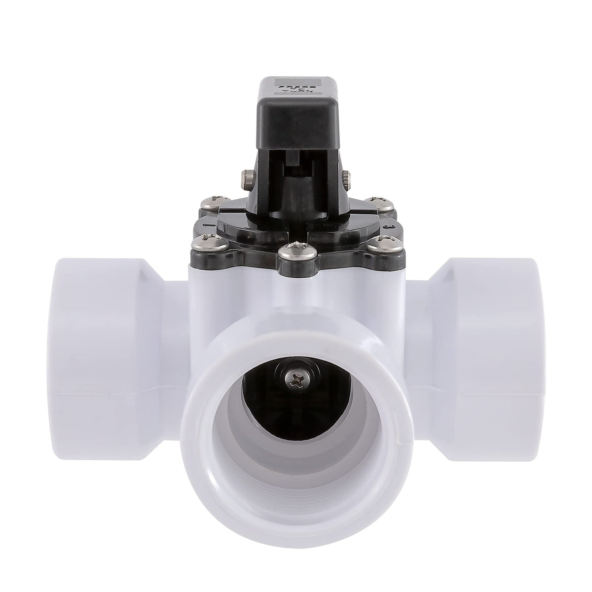 Abplag valve hand-wheel operation demonstrates effortless flow control.