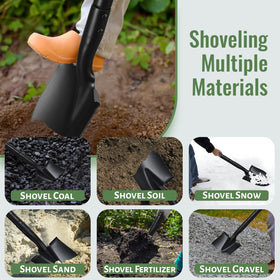 ABtool camping and trenching shovel for outdoor tasks