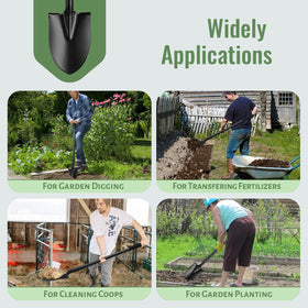 ABtool portable and durable shovel for storage and travel