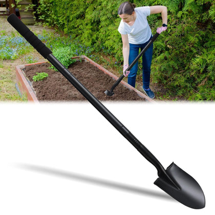 ABtool small digging shovel blade for easy soil penetration in gardening